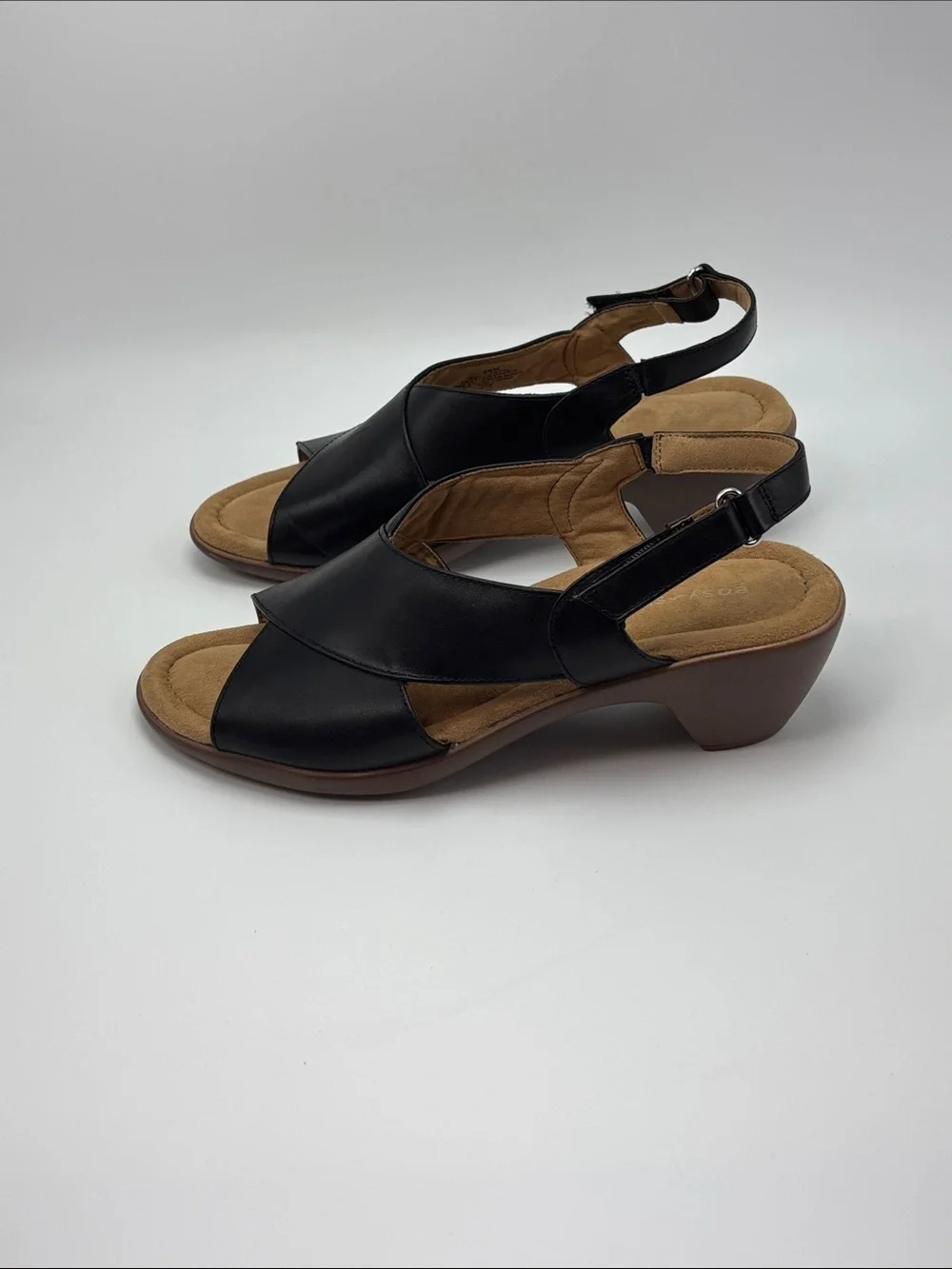 Easy Spirit Chantal Black Sandals - size 8.5